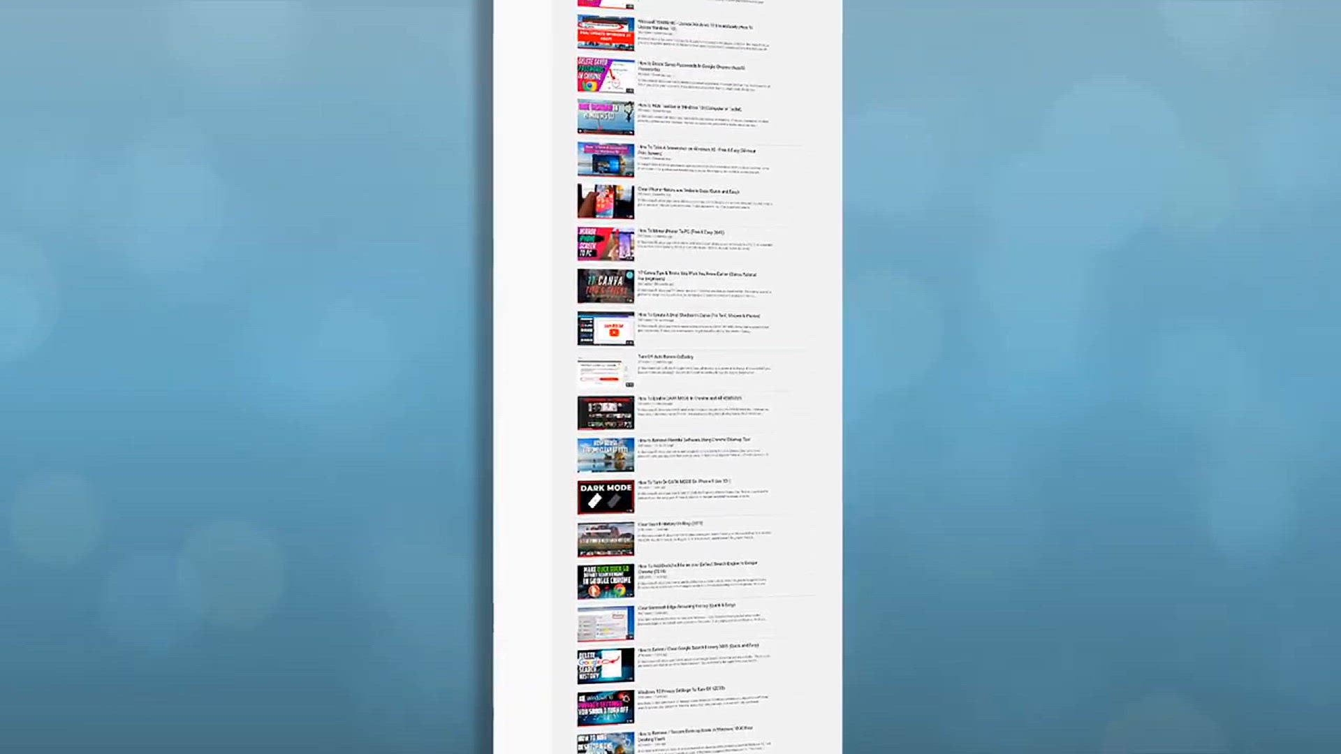 'Video thumbnail for How To Take A FULL WEB PAGE SCREENSHOT (Chrome and Firefox)'