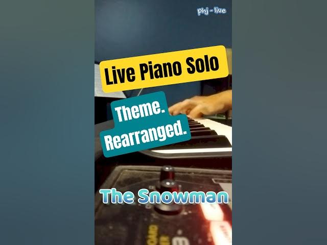 Video thumbnail for Snowman Main Theme | Amazing LIVE Piano Performance