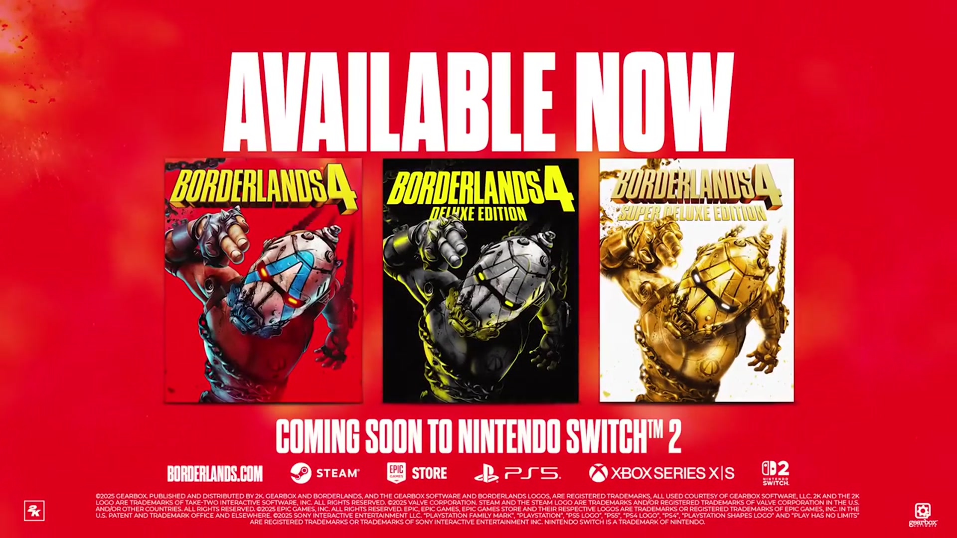 'Video thumbnail for Borderlands 4 - Official 'C4SH' Character Teaser'