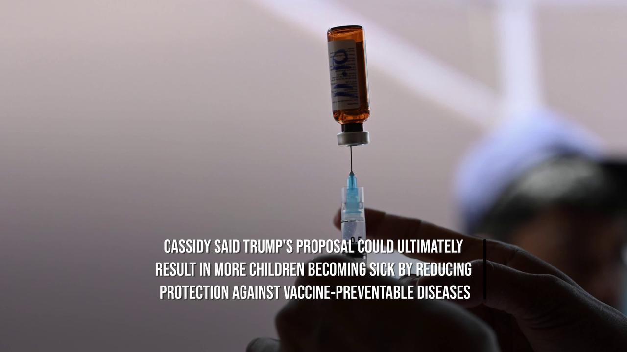 Video thumbnail for Republican Senator Says Trump's Vaccine Order Is 'Wrong On So Many Levels'.