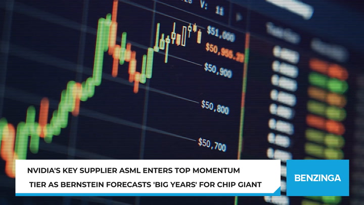 Video thumbnail for ASML Enters Top Momentum Tier