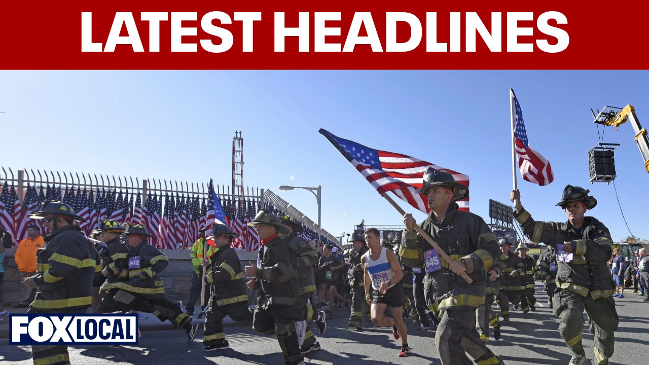 Video thumbnail for Nor'easter fades but flood risks remain; Tunnel to Towers 5K marks 25th year