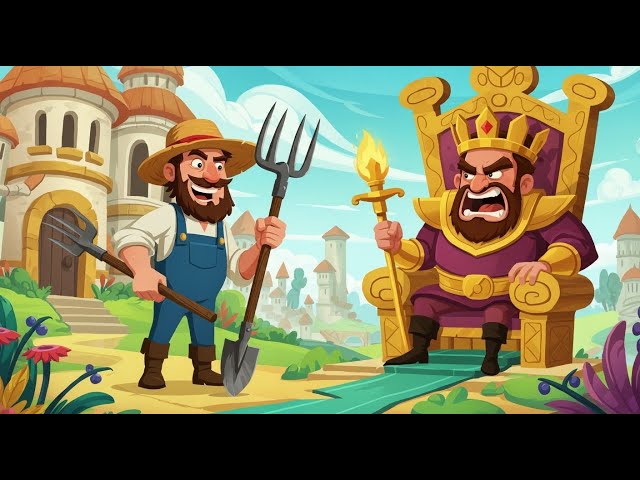 Video thumbnail for How a Clever Farmer Outsmarted the Evil Emperor and Saved His Village#africantales #folktales#tales