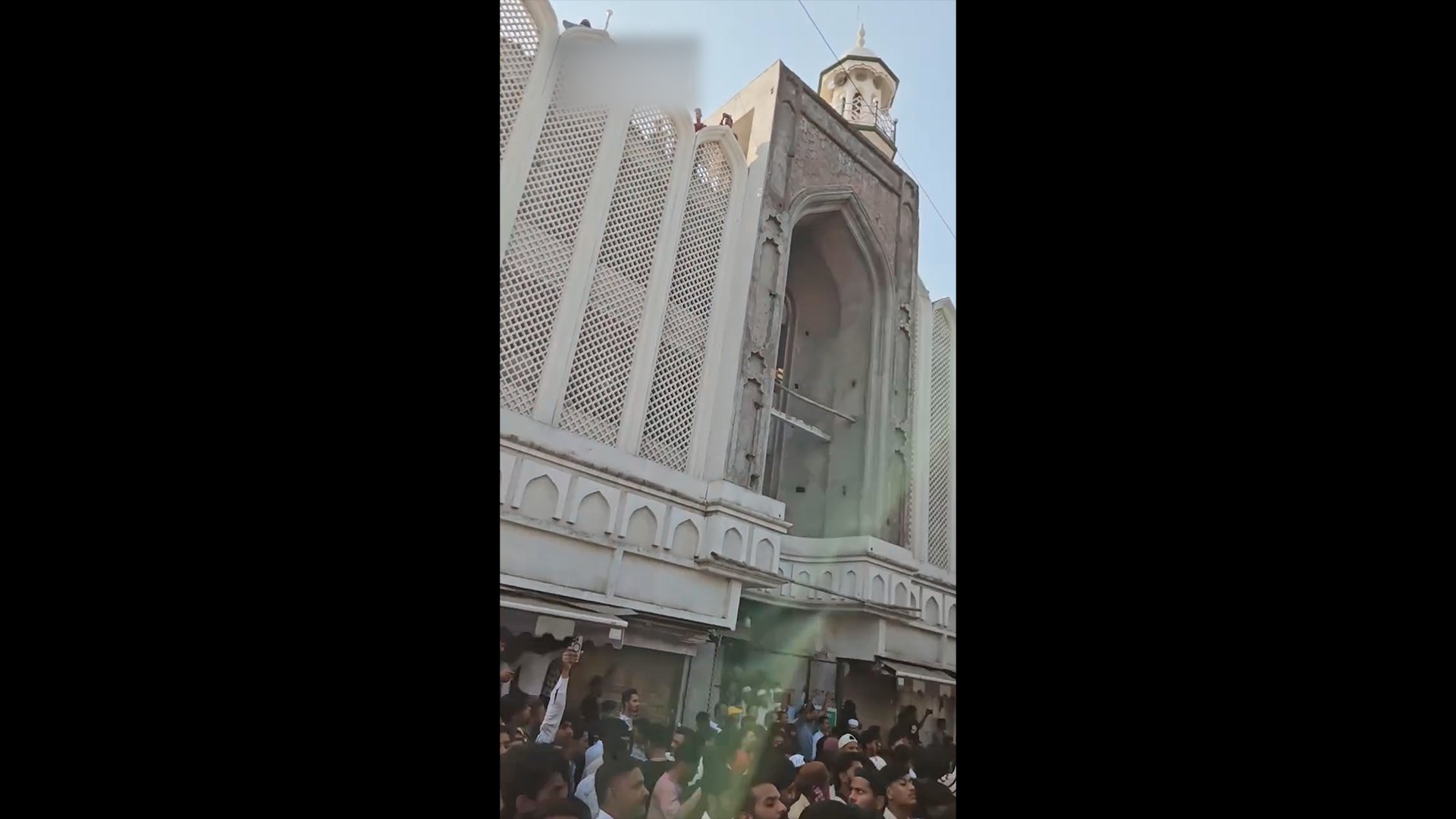 Video thumbnail for Muslims protest planned demolition of ‘600-year-old’ mosque in India