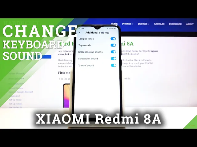 Video thumbnail for How to Enable Touch Sounds in Xiaomi Redmi 8A - Activate Keyboard Sound