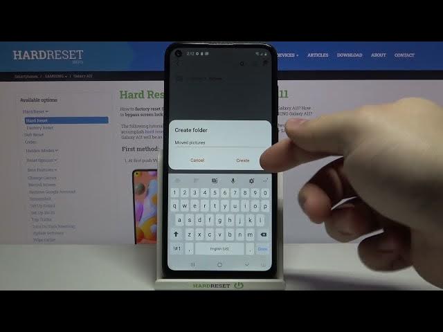 Video thumbnail for How to Transfer Files From the Internal Storage to the SD Card on Samsung Galaxy A11