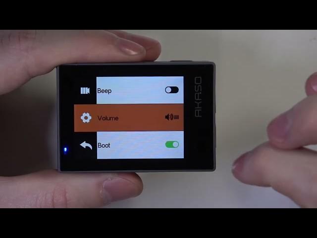 Video thumbnail for AKASO BRAVE 4 PRO - How To Change Volume Level