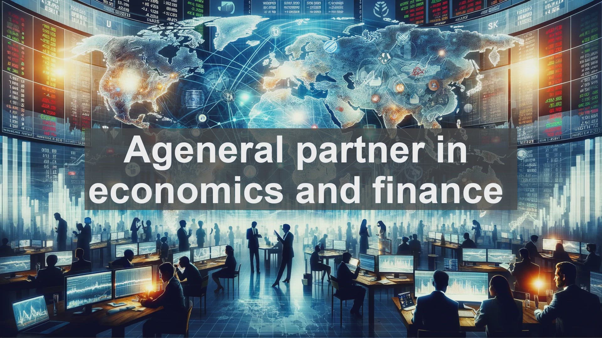 'Video thumbnail for Ageneral partner in economics and finance'