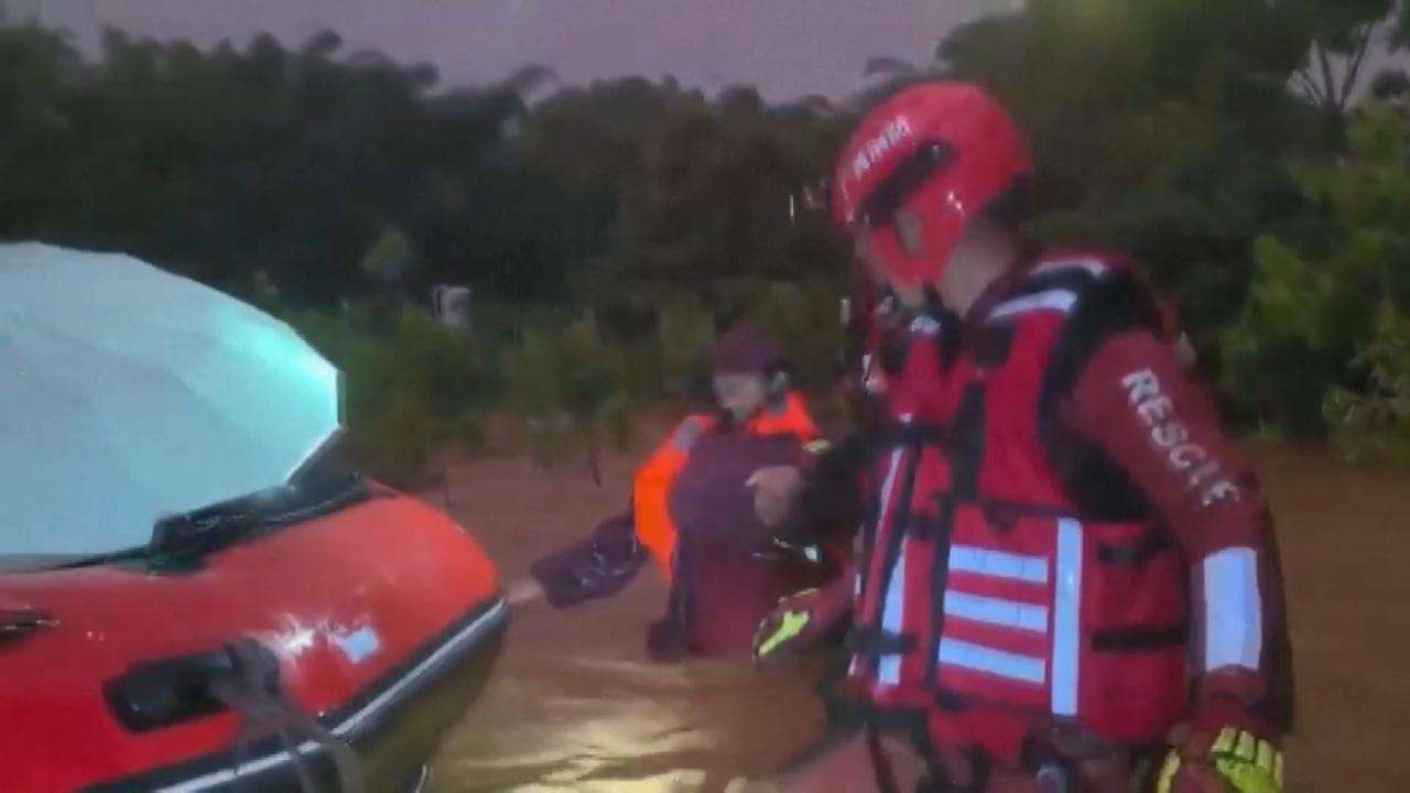 Video thumbnail for China: Heavy rain batters multiple regions, millions affected as alerts raised.
