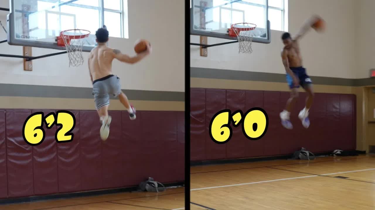 Video thumbnail for Isaiah Rivera And CJ Champion Dunk Session