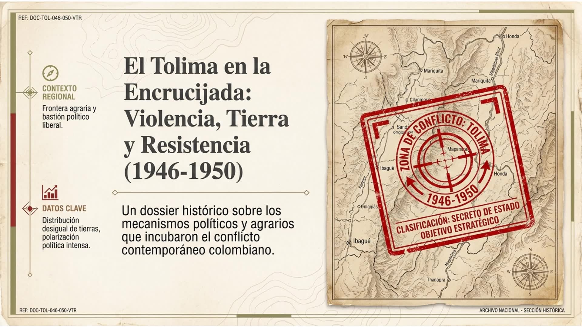 Video thumbnail for Departamento del tolima 1946-1950 historia