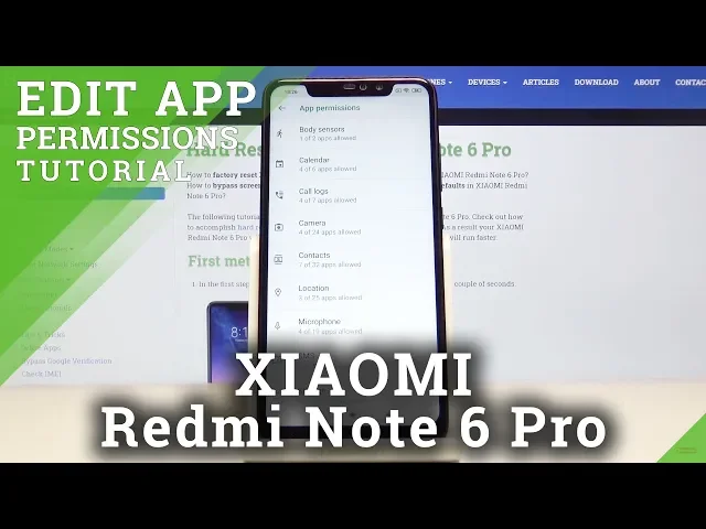 Video thumbnail for How to Edit App Permissions in Xiaomi Redmi Note 6 Pro