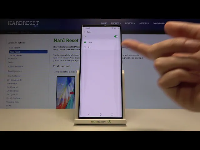 Video thumbnail for How to Enable Camera Leveler in LG Wing – Take Straight Pictures