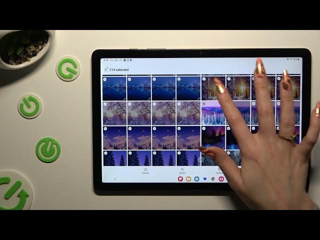 Video thumbnail for How to Select & Erase Multiple Gallery Files at Once on SAMSUNG Galaxy Tab A9+