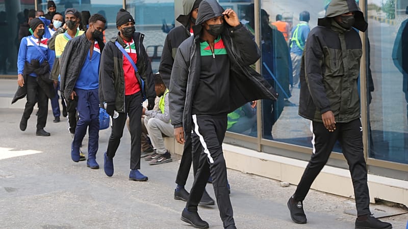 Video thumbnail for Somali migrant recounts torture in Libya but says hope for a better life still drives him