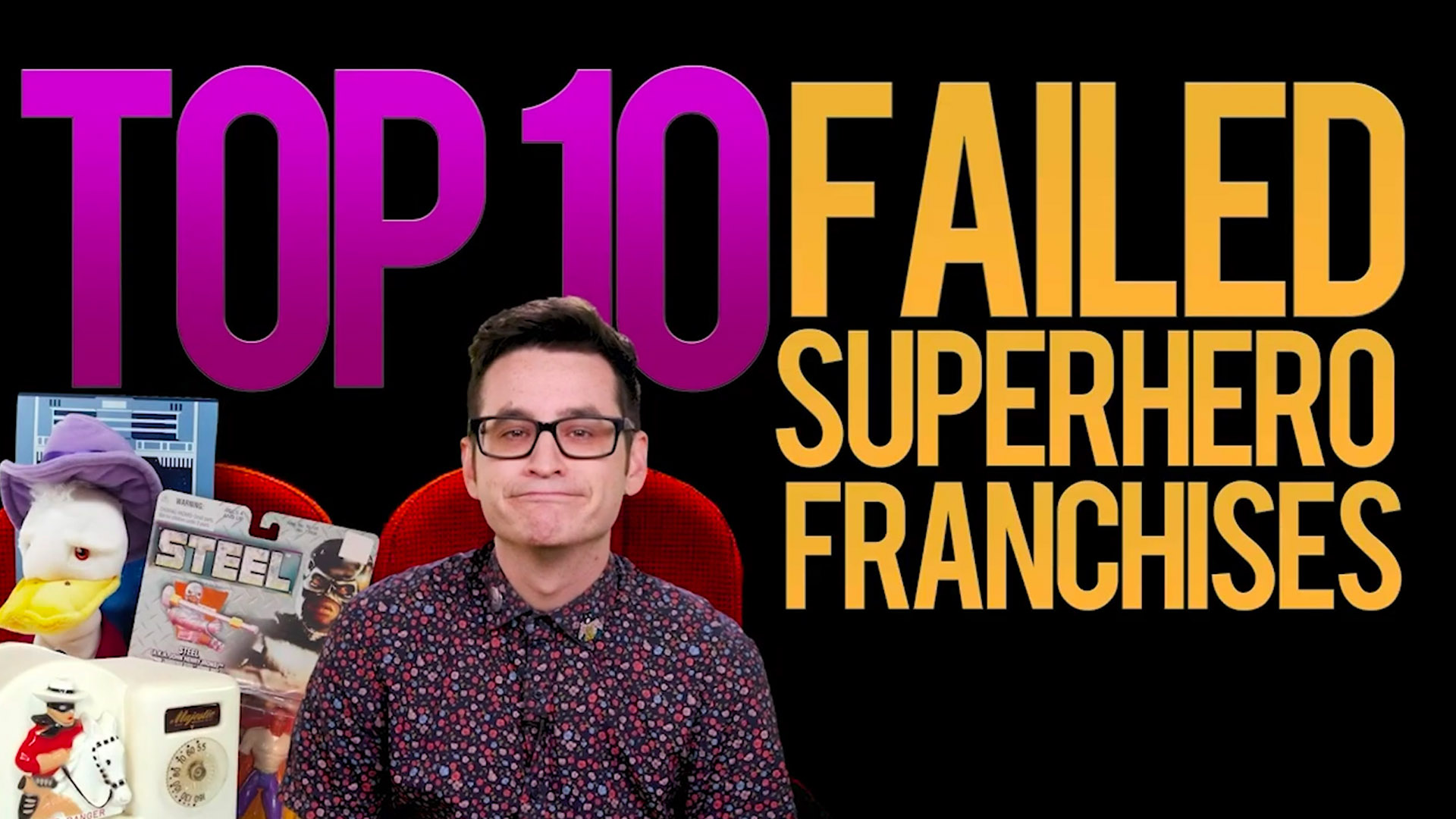 Video thumbnail for Top 10 Failed Superhero Franchises