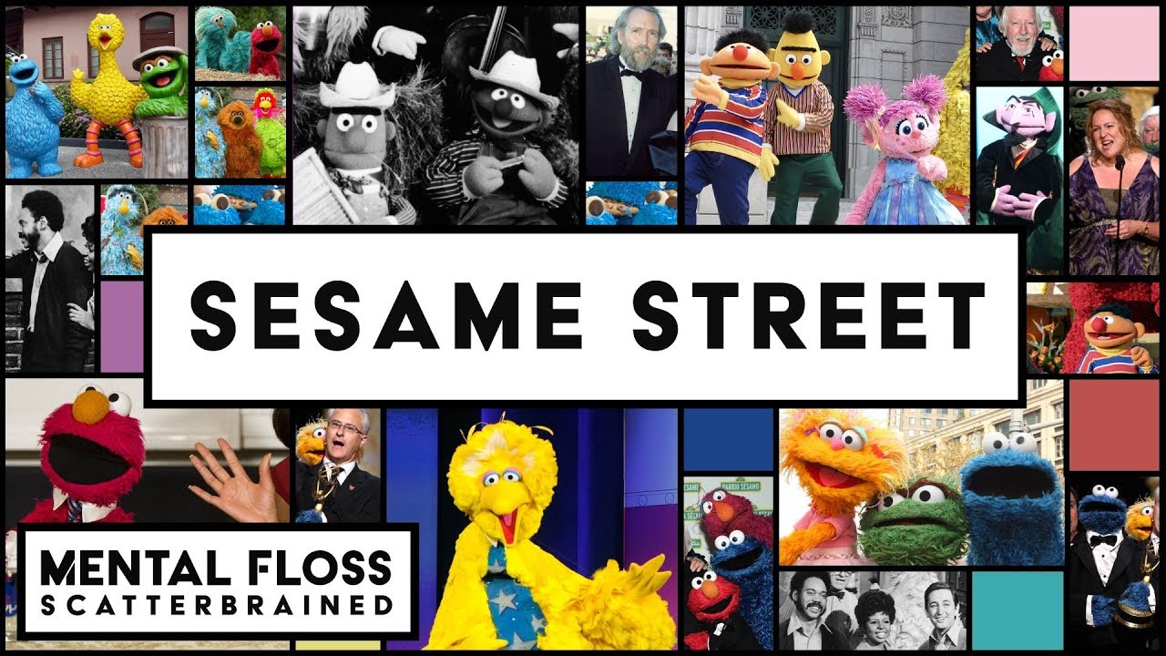 Video thumbnail for The Surprising Stories of Sesame Street - Mental Floss Scatterbrained | Mental Floss