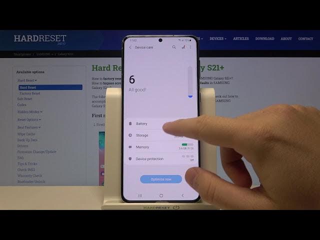 Video thumbnail for How to Switch Off Fast Wireless Charging in Samsung Galaxy S21+?