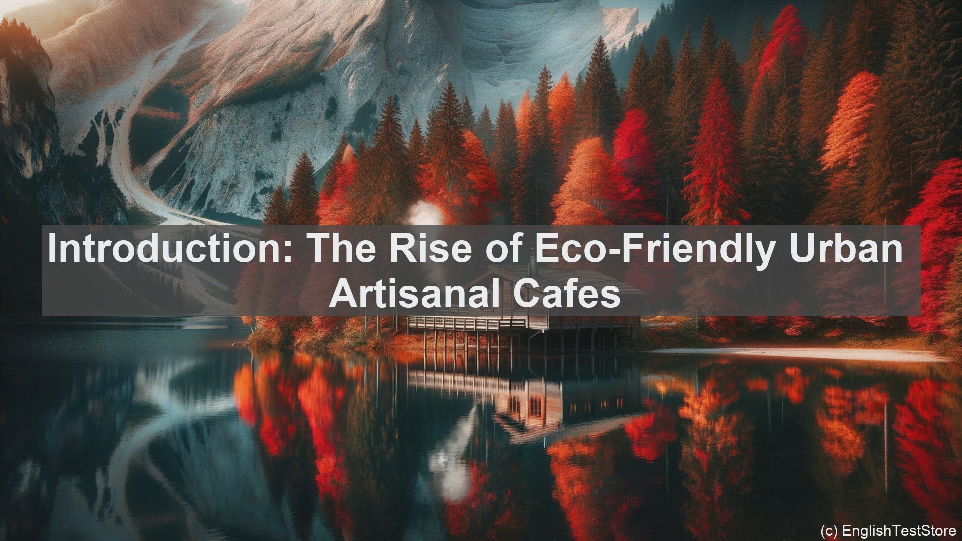 'Video thumbnail for Top 10 Sentences for Understanding EcoFriendly Urban Artisanal Cafes'