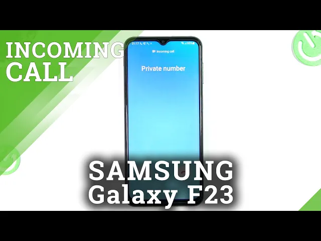 Video thumbnail for How to Answer Call on SAMSUNG Galaxy F23 - Incoming Call Animation