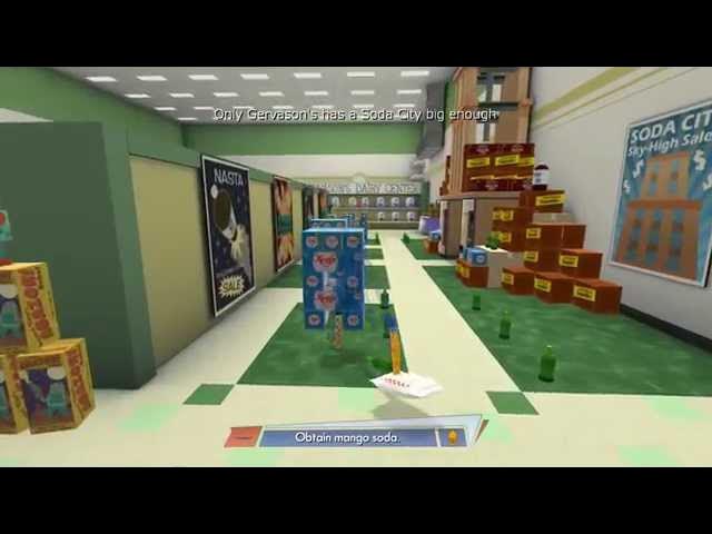 Video thumbnail for Octodad: Dadliest Catch - Gervason's Grocery: Acquire Mango Soda & The Perfect Apple, Spaceship