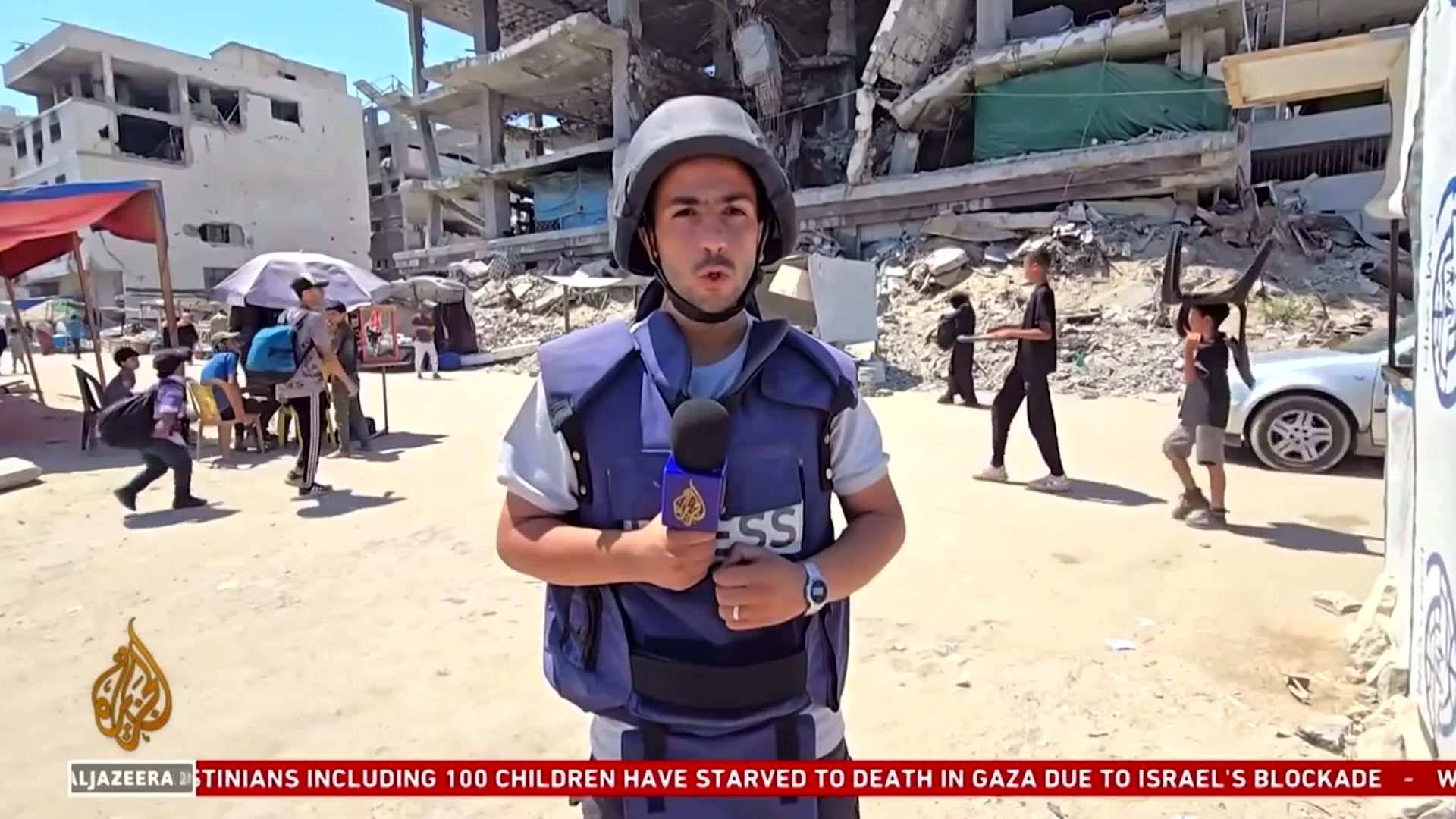'Video thumbnail for Israel kills four Al Jazeera journalists including Anas al-Sharif in Gaza'