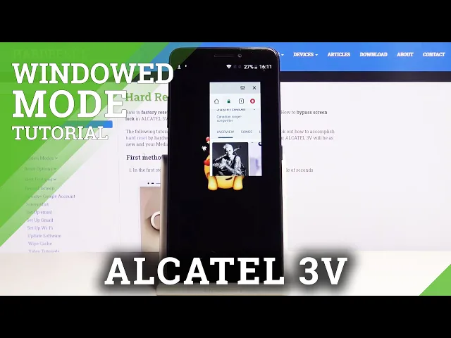 Video thumbnail for How to Open Apps in Pop Up View in ALCATEL 3V – Windowed Mode