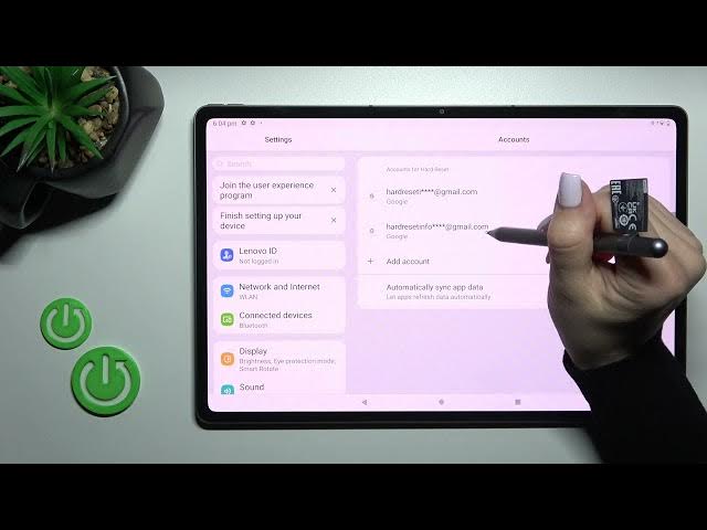 Video thumbnail for How to Logout of a Gmail Account on LENOVO Tab P12 Pro // Removing Google Account