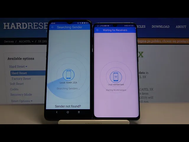 Video thumbnail for How to Transfer Data from Old Android Phone to ALCATEL 3X (2019) – Move All Data Without Cable