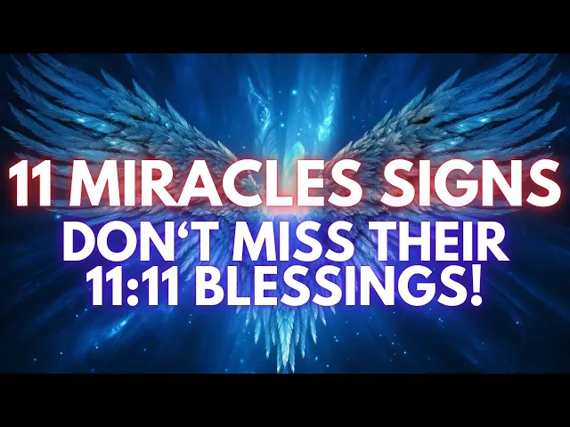 Video thumbnail for Seeing 1111? Expect To Receive Blessings and Miracles From Your Angels Today!