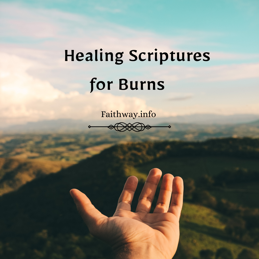 'Video thumbnail for Trusting in God's Healing: 10 Scriptures for Burn Recovery'