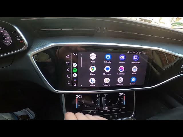 Video thumbnail for How to Use Android Auto in Audi A6 C8 ( 2018 - now ) | Activate Android Auto