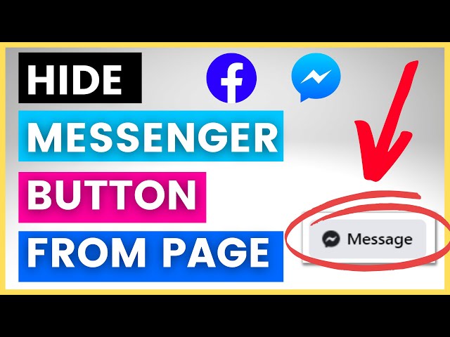 Video thumbnail for How To Remove A Messenger Message Button From A Facebook Page? [in 2025]
