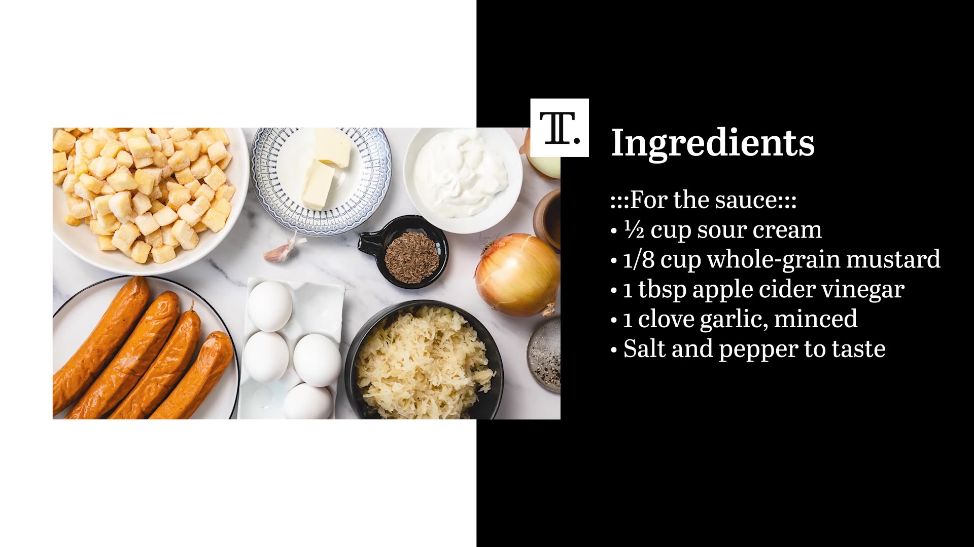 Video thumbnail for Smoked Sausage And Sauerkraut Skillet Recipe