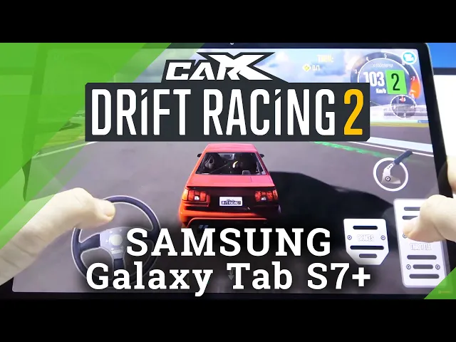 Video thumbnail for Samsung Galaxy Tab S7+ CarX Drift Racing Test - Performance Checkup & Gameplay