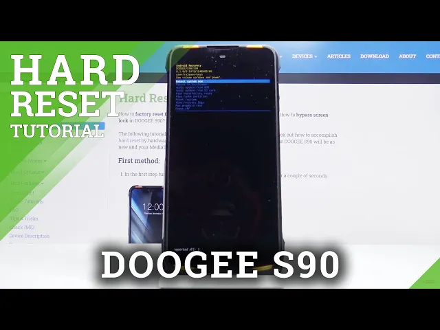 Video thumbnail for How to Erase Cache Data on Doogee S90 –  Clear Cache Partition