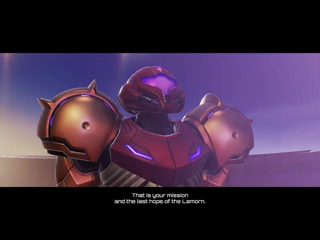 Video thumbnail for Metroid Prime 4 Beyond - Chrono Tower: Samus Aran Meets Chatoyant Vooloon (The Last Lamorn) Cutscene