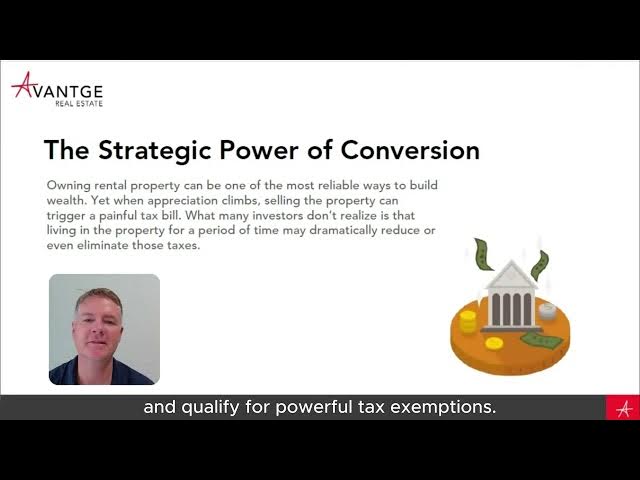 Video thumbnail for Real Estate Tax Strategy Series | Chapter 2 Part 1: Converting a Rental Into Your Primary Residence