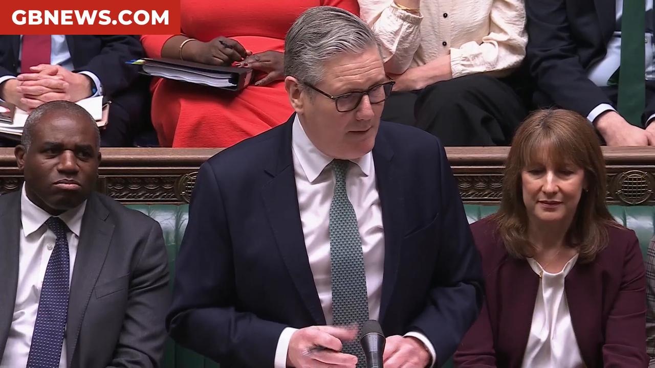 Video thumbnail for Kemi Badenoch mocks Keir Starmer as she celebrates Angela Rayner ‘firing starting gun’ on leadership challenge