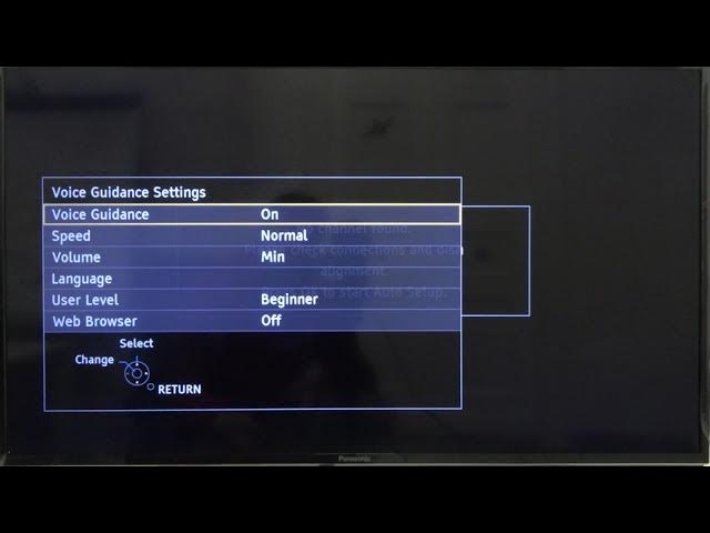 Video thumbnail for How to Mute Voice Commands on PANASONIC TV TX-40FS500 40-inch Smart TV - Customize Voice Guidance