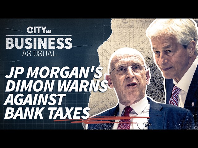 Video thumbnail for JP Morgan boss Jamie Dimon warns Chancellor on bank tax