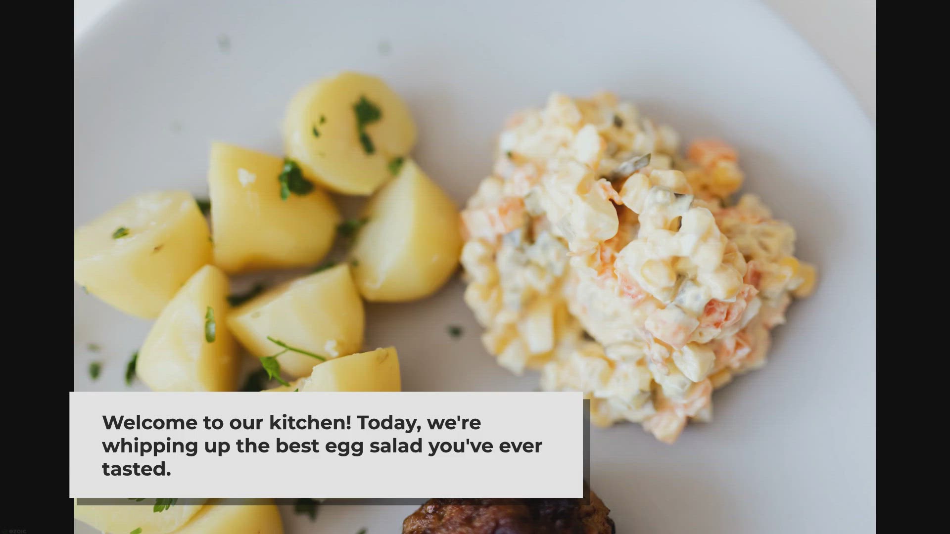 Video thumbnail for Elevate Your Lunch with the Ultimate Egg Salad Recipe!