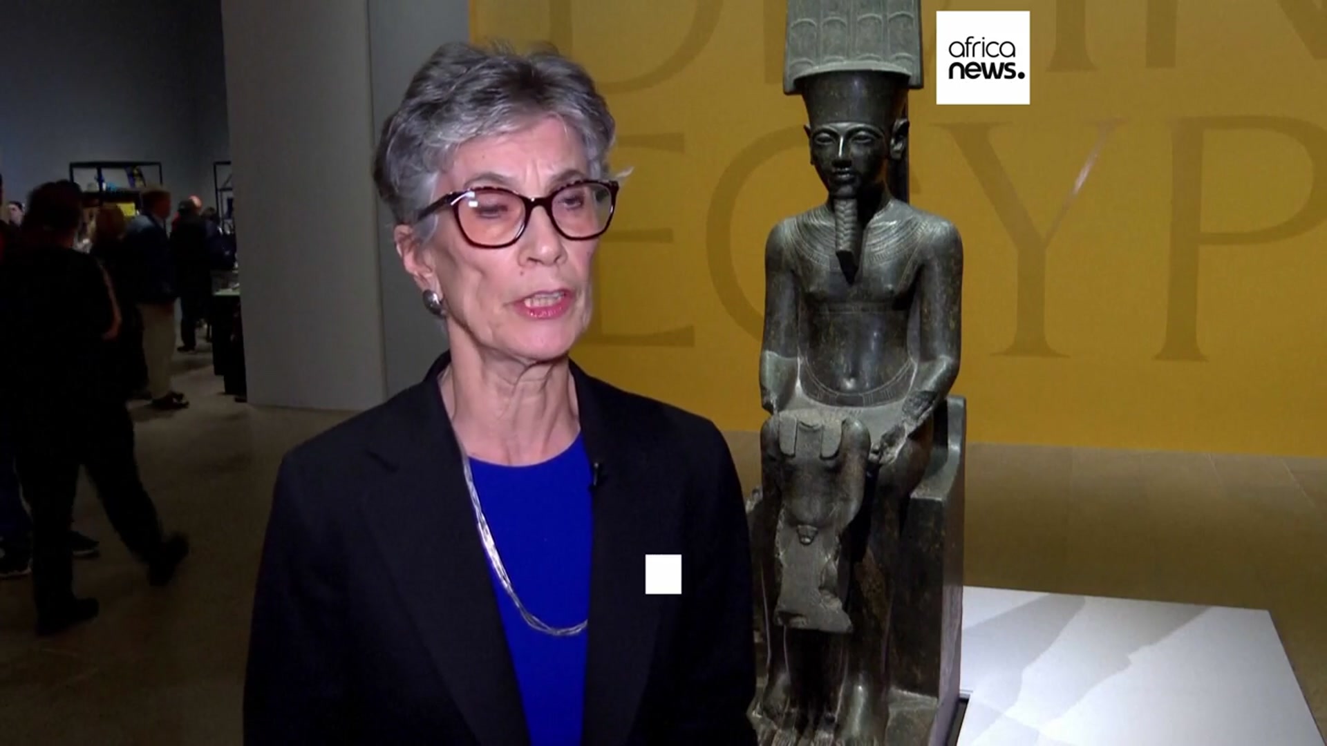 'Video thumbnail for Met Museum show brings together Ancient Egyptian gods and goddesses'