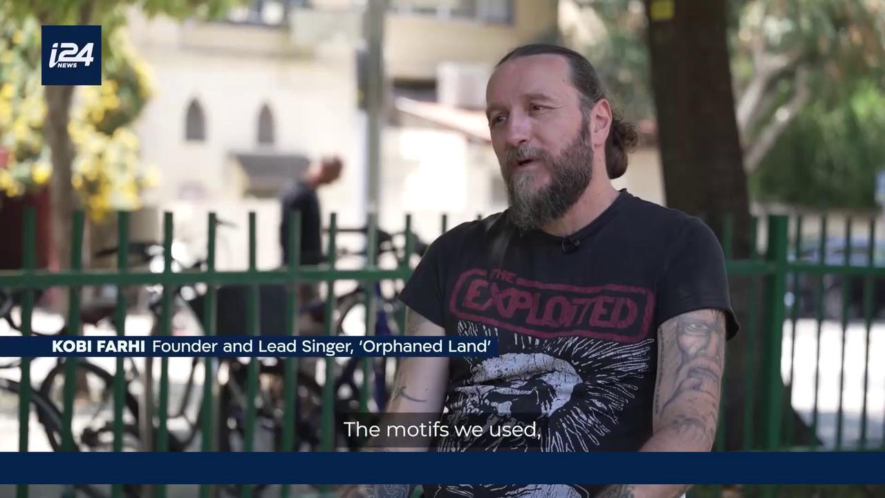 Video thumbnail for From 'death to Arabs' to a musical bridge: The extraordinary journey of Orphaned Land’s Kobi Farhi