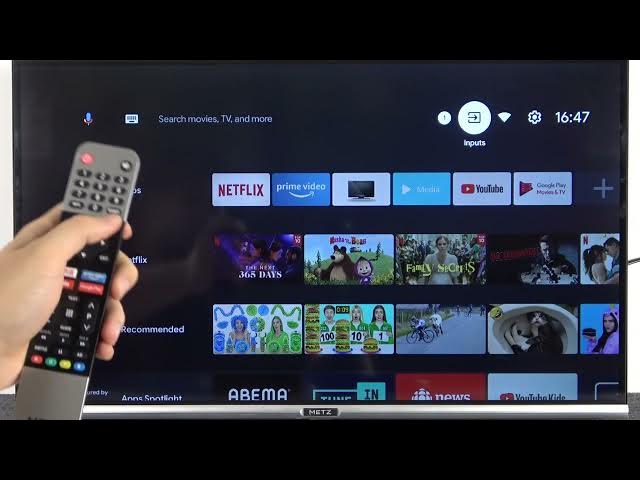 Video thumbnail for How to Switch Inputs in Metz Android TV (32MTC6100Z)?
