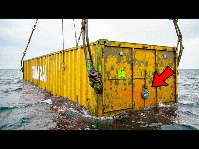 Video thumbnail for They Raised A Sunken Container, What They Found Inside Was Unreal