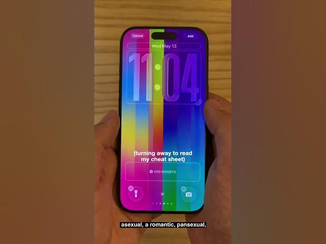 Video thumbnail for Check out the new Pride Luminance wallpaper on iPhone!
