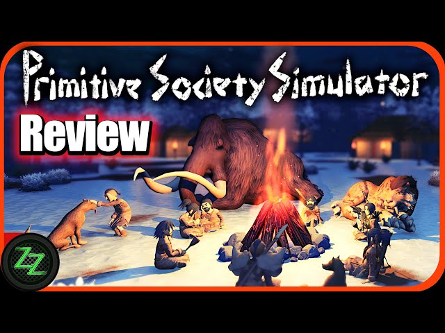 'Video thumbnail for Primitive Society Simulator Review Steinzeit Dorfaufbau Sim im Test'