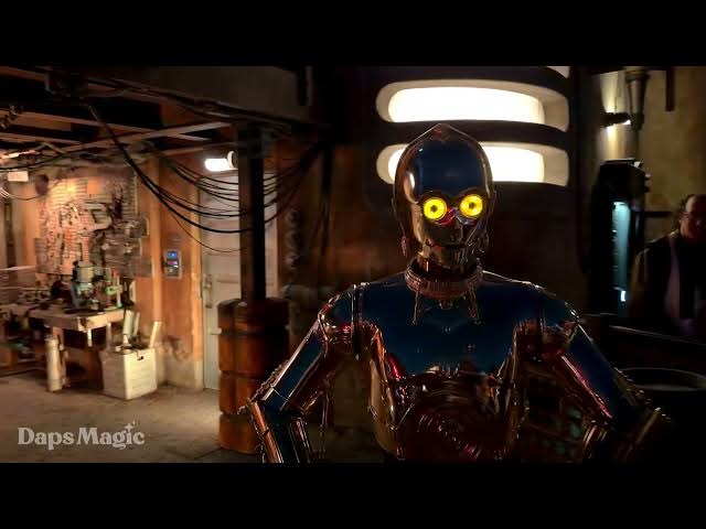 Video thumbnail for C-3PO | Disneyland After Dark: Star Wars Nite 🤖🌌