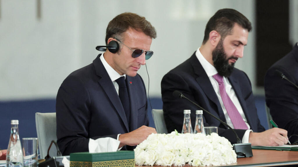 Video thumbnail for What to know about Macron's landmark visit to Syria